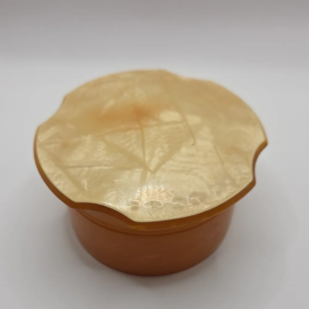 Vintage Celluloid Powder Box. Vintage